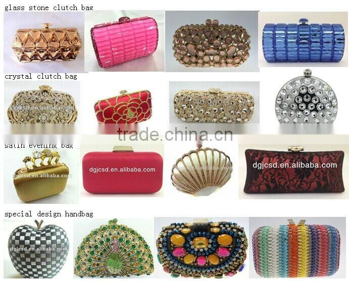 bestuiful woven fabric knitted pu clutch bag newest ladies handbags in stock