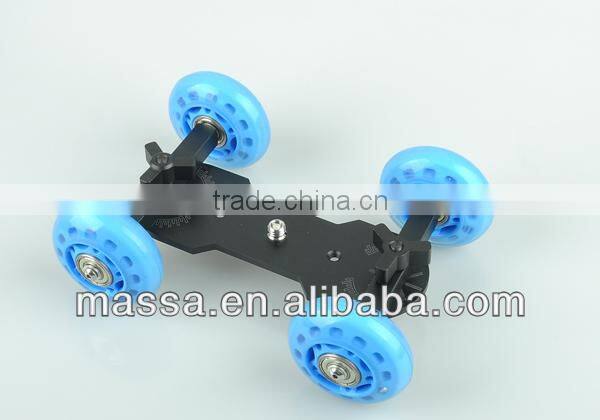 Tabletop Super quiescent Dolly Skater Car For camera