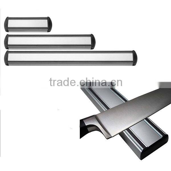 Customized size Magnetic Knife Holder/ Storage Strip /18 inch Kitchen Knives Bar Aluminum Rack-13 inch 15inch 16inch 18inch Inch