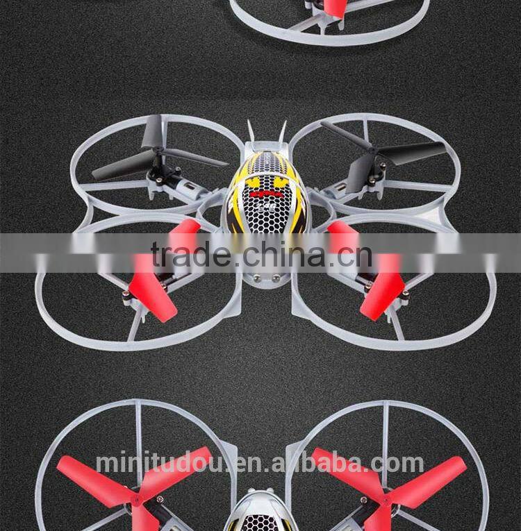 Minitudou X4 Remote Control Quadcopter with 3D rollover function and six-axis flight system
