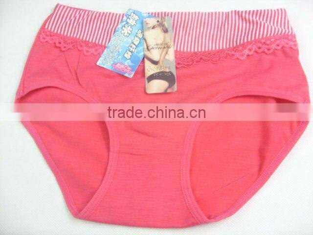 0.68USD Fashional Design Big Size Colourful Cotton Sex Women Panties Brand Name(jlhnk088)