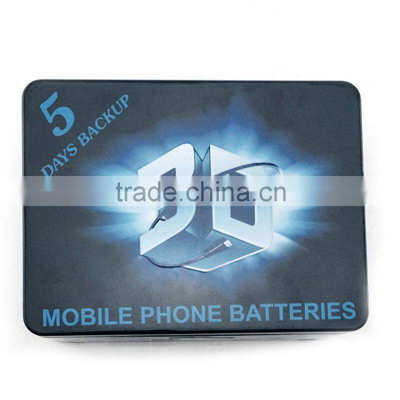 Alibaba china mobile phone battery tin cans