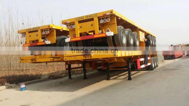 60 ton extendable steel pipe transport truck