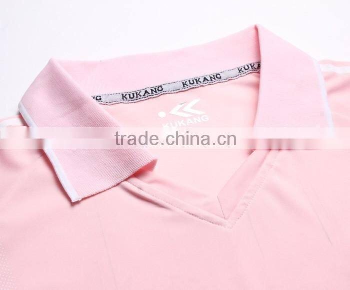 Breathable Men Color Combination Polo T Shirt For Training