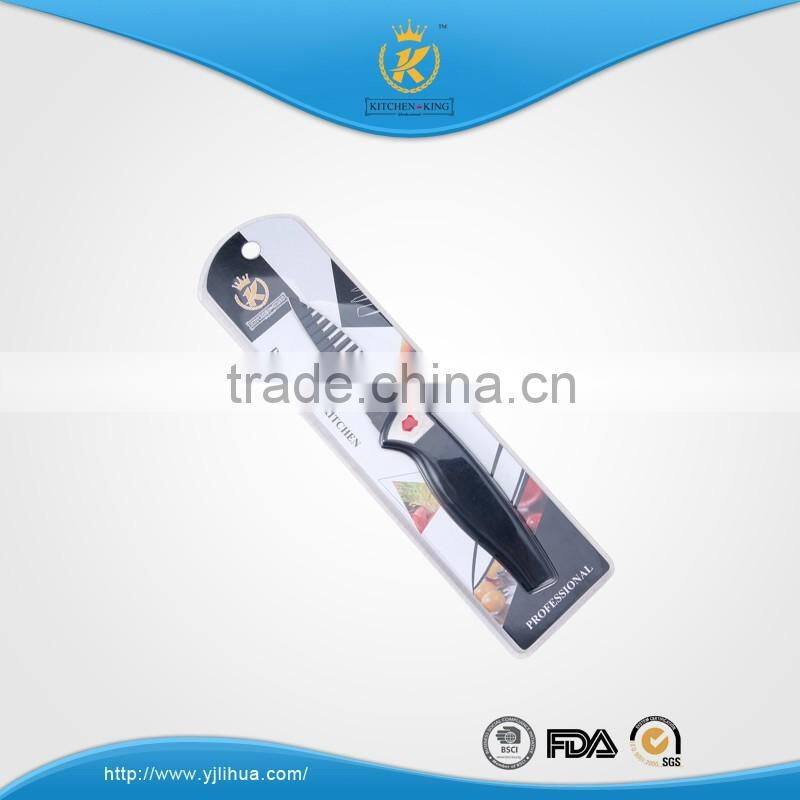 KITCHEN KING non-stick coating rib knife chef/slicer/bread/utility/paring knife