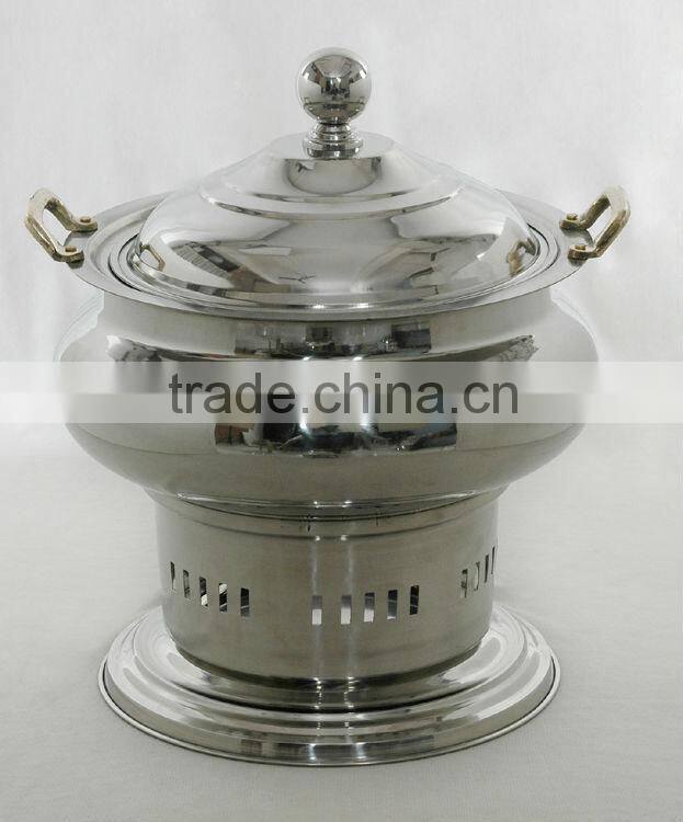 Steel Cheffing Dish, Wedding & Party utensils, food serving dish, hot keeping dish, Catering item, Hotel & Restaurant utensils