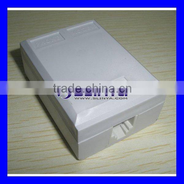 Phone ADSL Splitter Modem Connector RJ11 Adapter