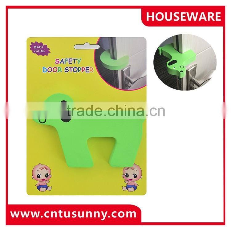 Eco-friendly EVA auto door protectors colorful door stop for baby safety