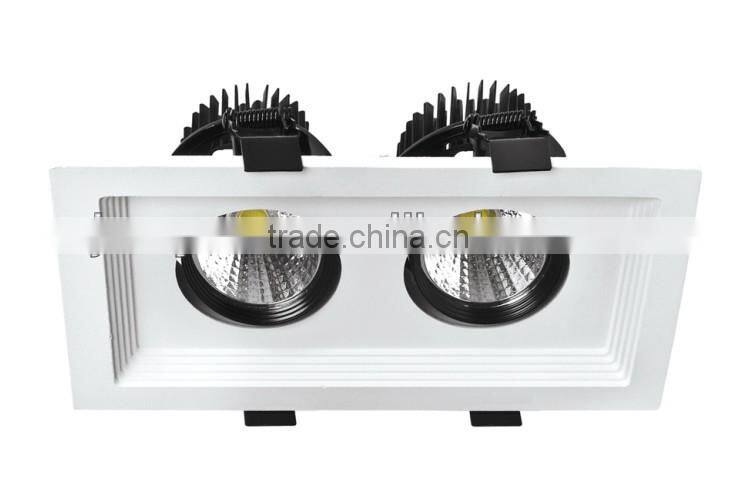 Low Price AC85-265V CE Rohs led grille lamp fixtures