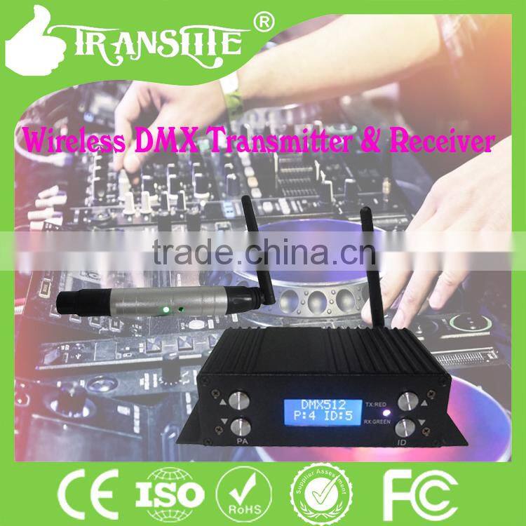 2.4G DMX512 DMX DJ/disco Wireless Receiver and Transmitter for Lighting Control