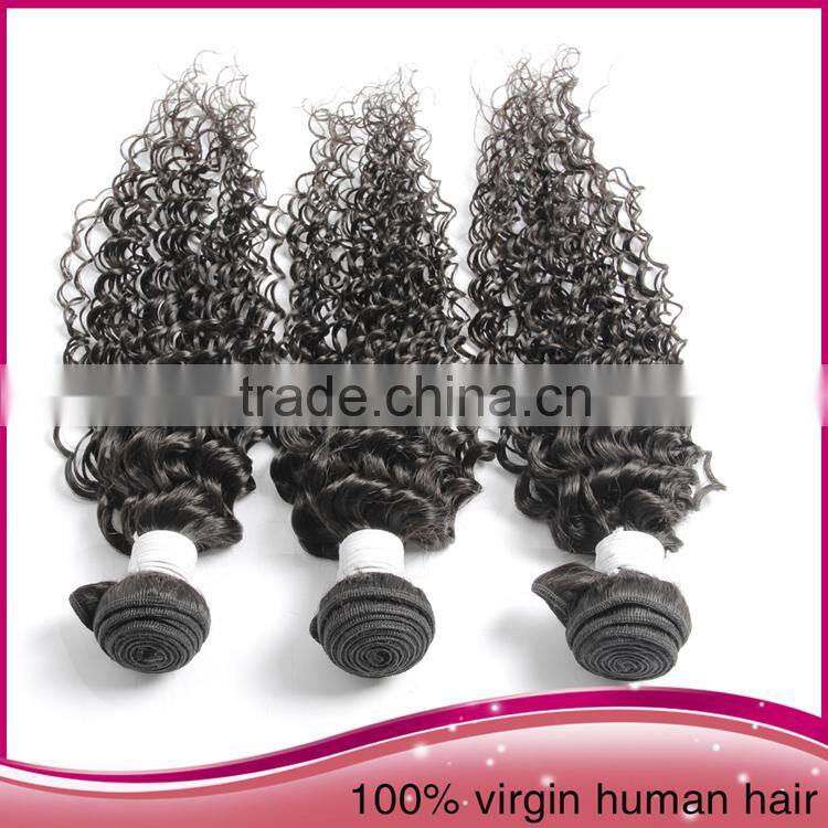 Hot Selling Sew In Human Hair Weave Ombre Hair Pure Brazilian Bouncy Curl Human Hair Weaving Cheap Virgin Brazilian Curly Hair