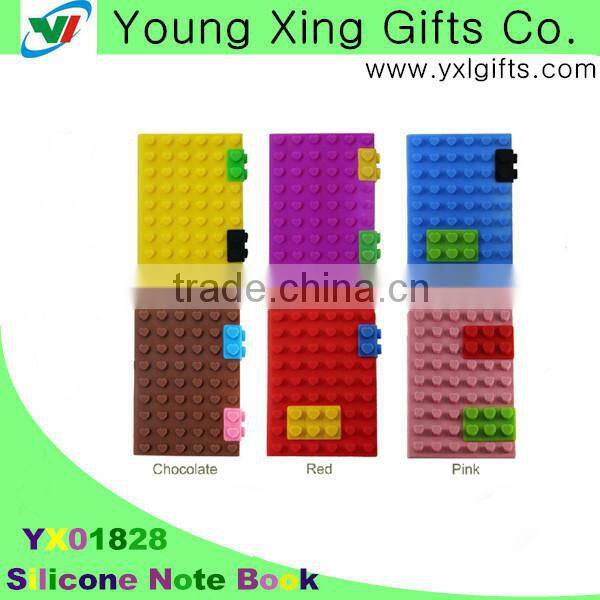 Hot sale silicone notebook 2014/notebook