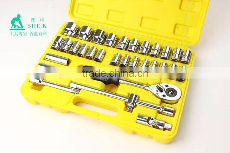 Multi function mechanic repair tool socket wrench set