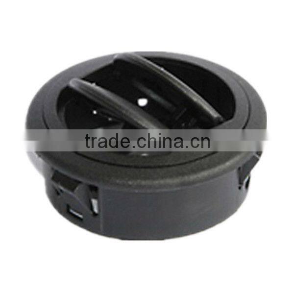 adjustable black round auto air vent