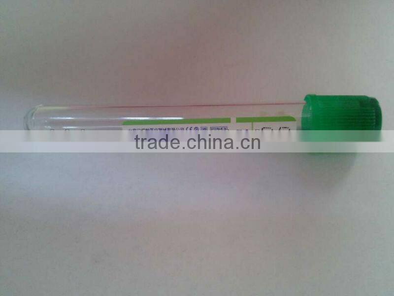 Disposable vacuum blood collection container-Heparin tube