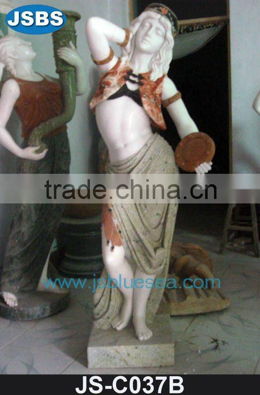 Stone carving of angels