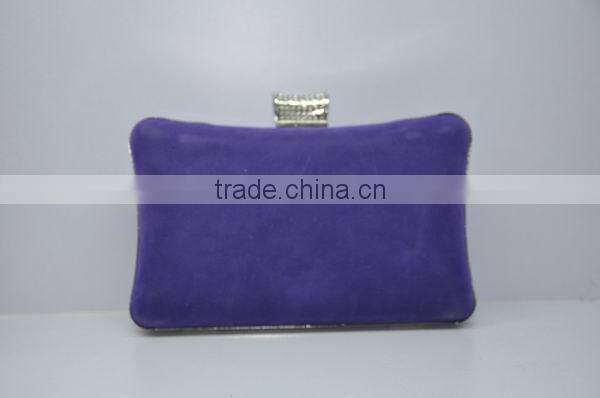 blue evening bag
