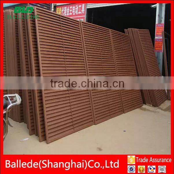 custom high quality aluminum louver roof
