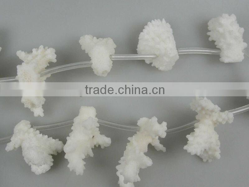 wholesale white coral natural rough gemstone