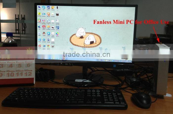 New Fanless System Thin Client Intel Core i3 5005U HD5500 4K Video 16GB RAM 128GB SSD Small Computer pc Dual Boot Win8/OpenELEC