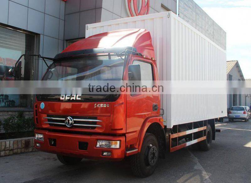 4x2 Dongfeng 120hp 6t Van Cargo Trucks from Chinese Manufacturer