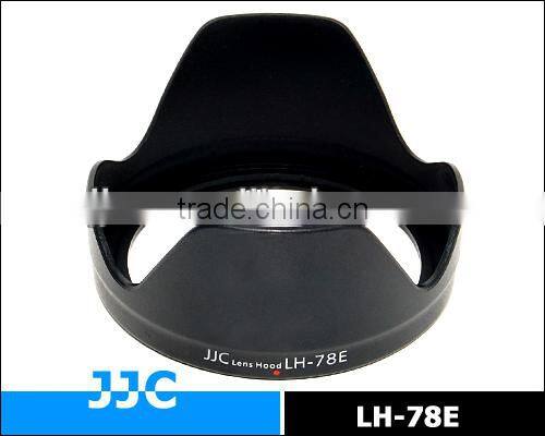 JJC LH-78E Lens Hood for CANON EW-78E used on CANON EF-S 15-85mm f/3.5-5.6 IS USM Lens