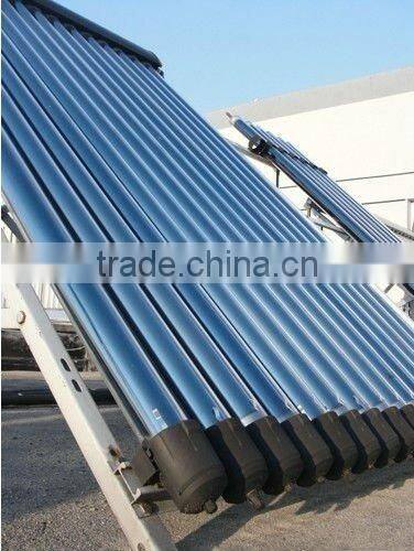 Pressurized vacuum tube heat Pipe Solar Collector