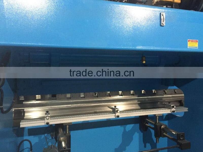 WC67K-63T/25000mm ,aluminum sheet bending machine, 2.5M metal plate press brake