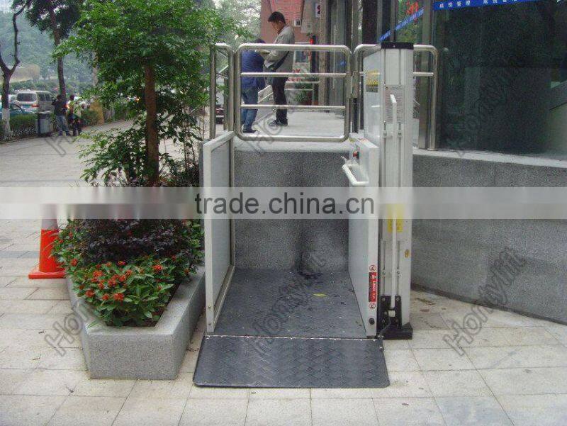 2m wheelchair lift table for disabled