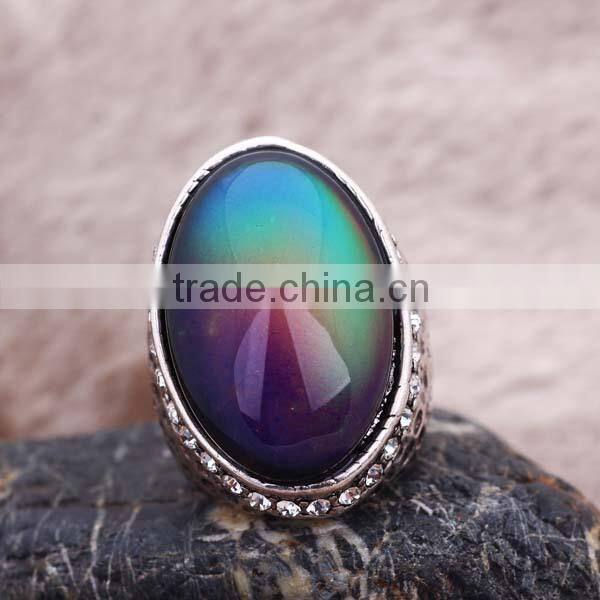 2015 Popular Jewelry Design Rose Stone Ring Wholesale