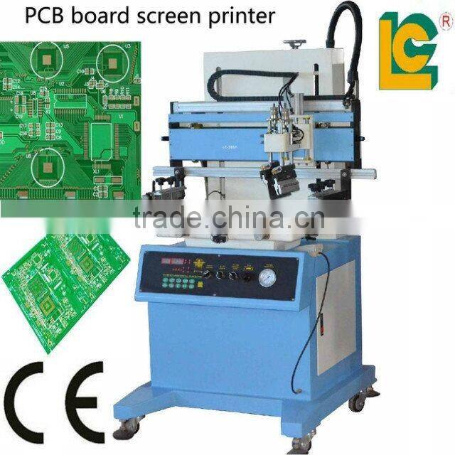 square plastic bottle UV silk screen printing machine LC-400P