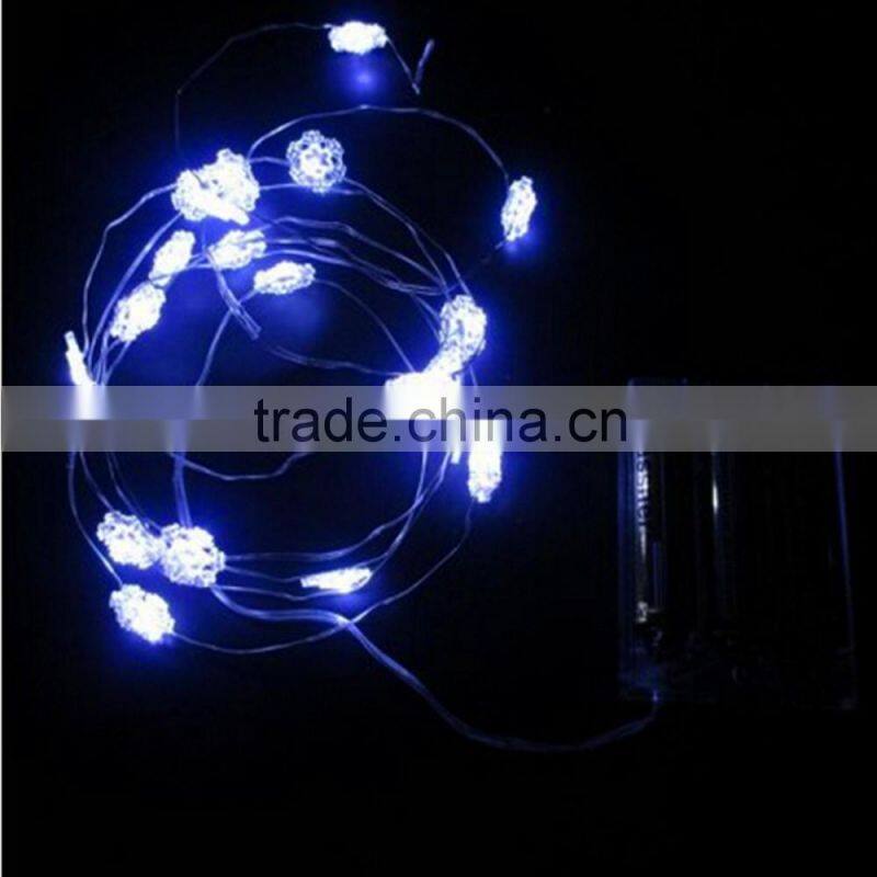 Led battery powered string lights
