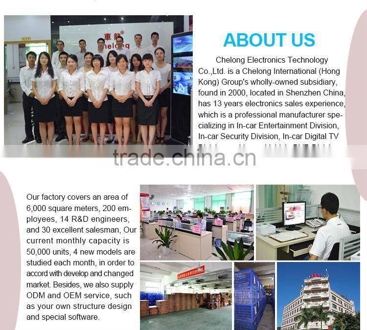 hot sale 7" Monitor and a 120 degree Mounted backup car side view camera system