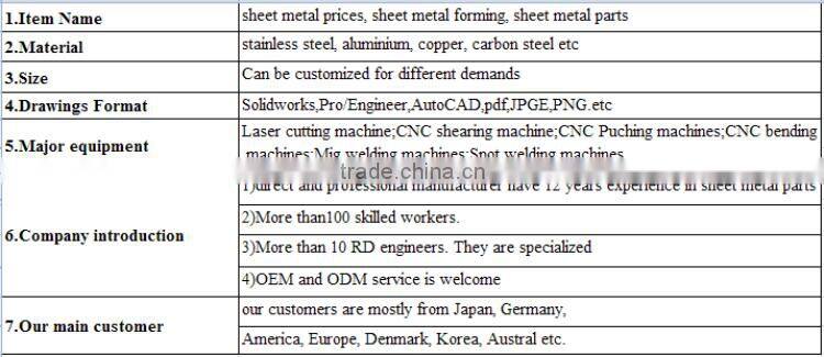 The truck body sheet metal parts,stamping sheet metal,sheet metal forming