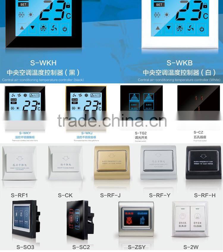 Hot selling OEM&ODM fashion electronic hotel room ceramic door number plaques with low price