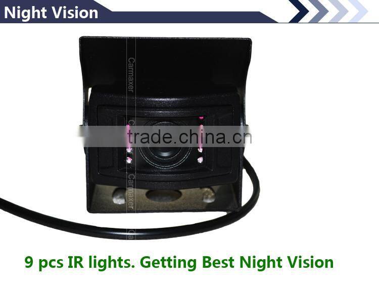 2014 newest bus and truck rear view system ir waterproof auto rear view camera