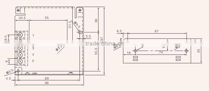 DZ47 1P 63A manufacturer Mini circuit breaker,Over Under Voltage DIN Rail MCB Circuit Breaker with CE