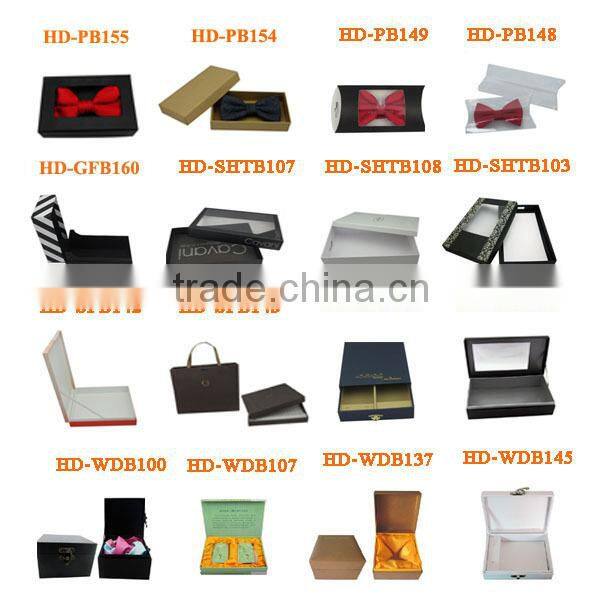 Manufacturers China Paper Jewelry Bow Tie Packaging Box