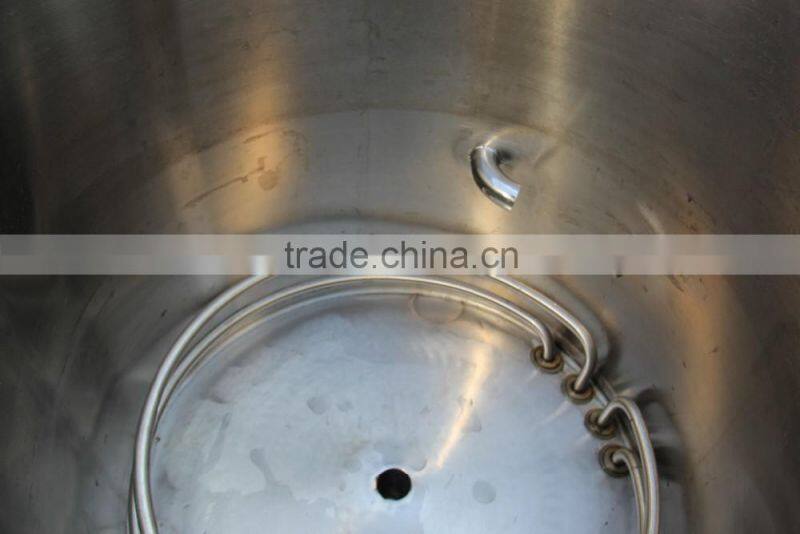 2000L large beer brewery equipment with Insulation rock wool