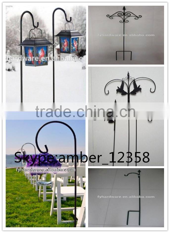 factory produce free standing garden shepherd hook