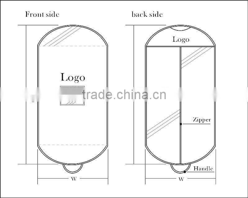 High quality and luxury oxford suits bag