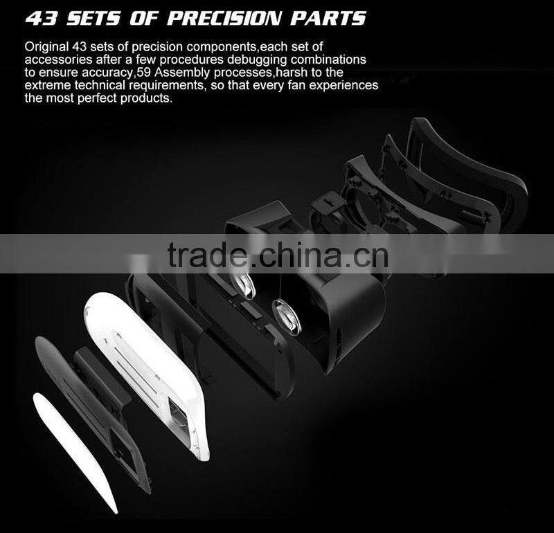 Large Helmet Headset Adjust Cardboard VR BOX FOV 3D VR Virtual Reality 3D Video Glasses For iPhone 6 IOS Android OS