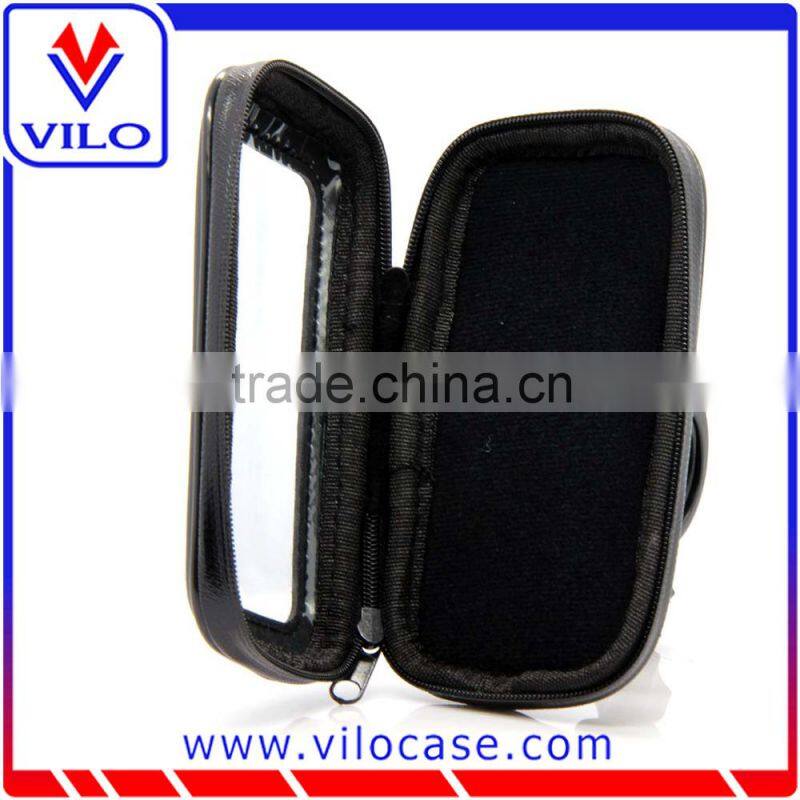 360 degree rotating pouch bicycle mount holder for 4 inch display