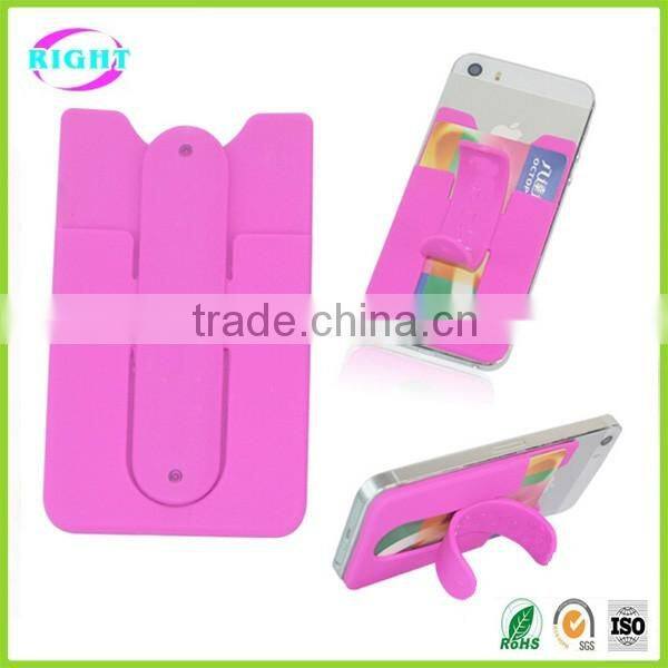3M sticker silicone phone stand card holder