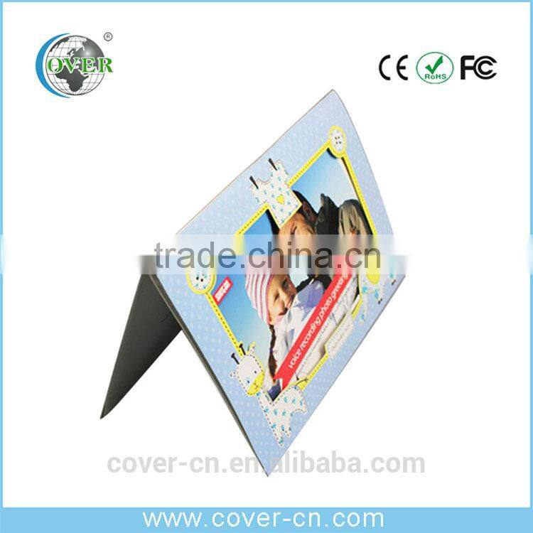 Custom 2015 Newest christmas music greeting card New Year sound voice recording card