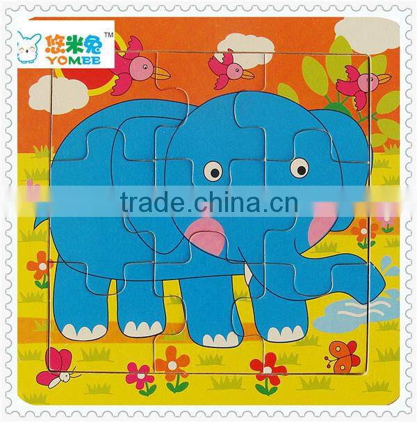 9 pieces jigsaw puzzle