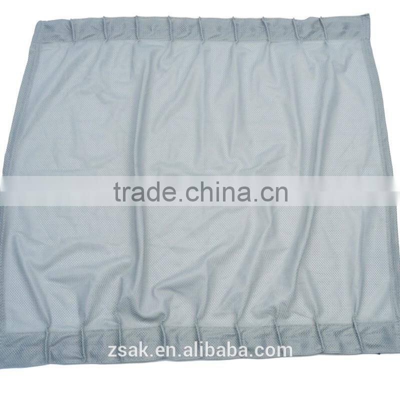 Polyester mesh fabric auto sunshade for car window