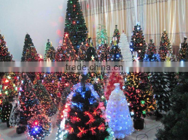 fiber optical tree with led lights