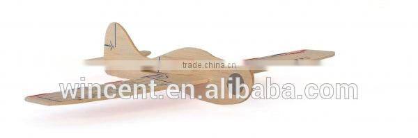 Creative Wooden Postcard Aeroplane Craft