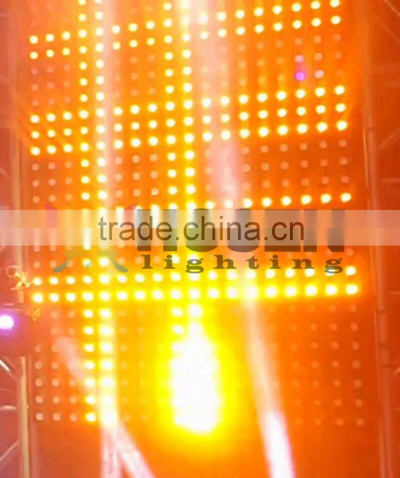 New product 6x6 36eyes 3W Golden matrix light Hanging for rental business HS-LBL3603